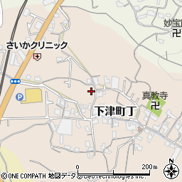 和歌山県海南市下津町丁129周辺の地図