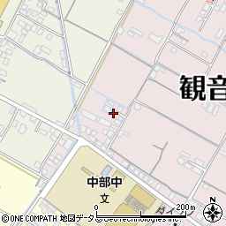 香川県観音寺市出作町23周辺の地図