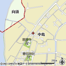 徳島県徳島市川内町中島302周辺の地図