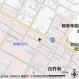 香川県観音寺市出作町1009周辺の地図