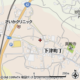 和歌山県海南市下津町丁132周辺の地図