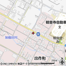 香川県観音寺市出作町979周辺の地図