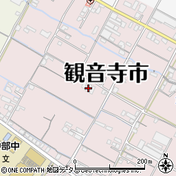 香川県観音寺市出作町100周辺の地図