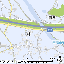 徳島県阿波市土成町高尾林29周辺の地図