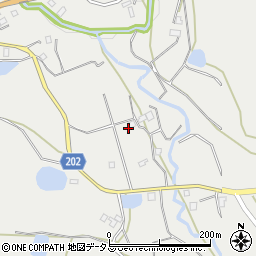 香川県三豊市財田町財田上6898周辺の地図