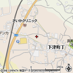 和歌山県海南市下津町丁117周辺の地図