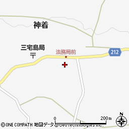 東京都三宅島三宅村神着252周辺の地図