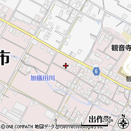 香川県観音寺市出作町1013周辺の地図