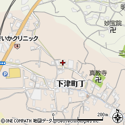 和歌山県海南市下津町丁184周辺の地図
