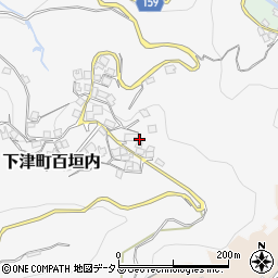 和歌山県海南市下津町百垣内492-1周辺の地図