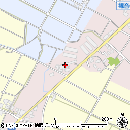 鐘福繊維株式会社　製造部周辺の地図