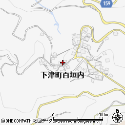 和歌山県海南市下津町百垣内439周辺の地図