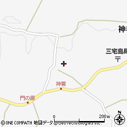 東京都三宅島三宅村神着191周辺の地図