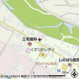 香川県三豊市山本町財田西309-6周辺の地図