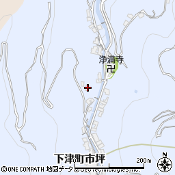 和歌山県海南市下津町市坪9周辺の地図