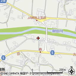 香川県三豊市財田町財田上2084周辺の地図