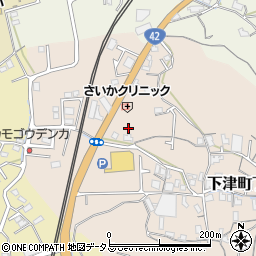 和歌山県海南市下津町丁95周辺の地図