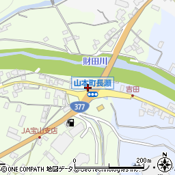 香川県三豊市山本町財田西1182-3周辺の地図