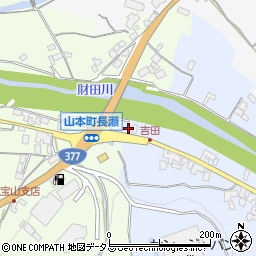 香川県三豊市財田町財田中92周辺の地図