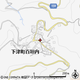 和歌山県海南市下津町百垣内582周辺の地図