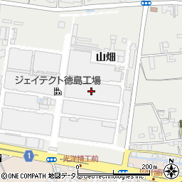 株式会社ジェイテクト徳島工場　総務課周辺の地図