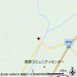 山口県美祢市東厚保町山中624周辺の地図