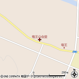 竜王公会堂周辺の地図