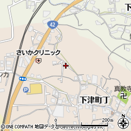 和歌山県海南市下津町丁135周辺の地図