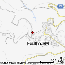 和歌山県海南市下津町百垣内425周辺の地図