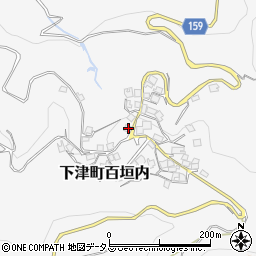 和歌山県海南市下津町百垣内431周辺の地図