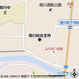 下関市菊川総合支所周辺の地図