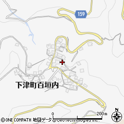 和歌山県海南市下津町百垣内583周辺の地図