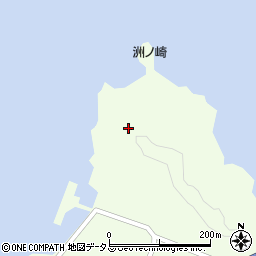 来島洲ノ埼灯台周辺の地図