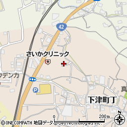 和歌山県海南市下津町丁106周辺の地図