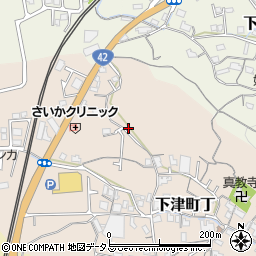 和歌山県海南市下津町丁171周辺の地図