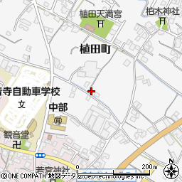 香川県観音寺市植田町1171周辺の地図