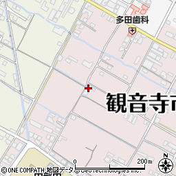 香川県観音寺市出作町43周辺の地図