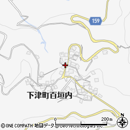 和歌山県海南市下津町百垣内430周辺の地図