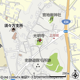 山口県周南市須々万本郷607周辺の地図