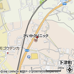和歌山県海南市下津町丁103周辺の地図