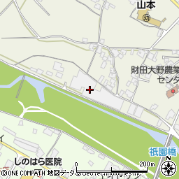 香川県三豊市山本町大野350周辺の地図
