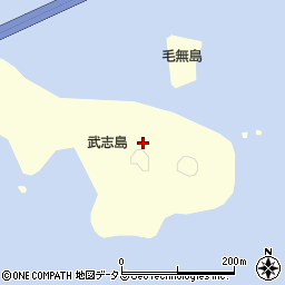 武志島周辺の地図