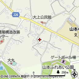 香川県三豊市山本町大野139周辺の地図