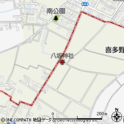 八坂神社周辺の地図