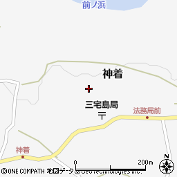 東京都三宅島三宅村神着179周辺の地図