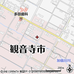 香川県観音寺市出作町1080周辺の地図