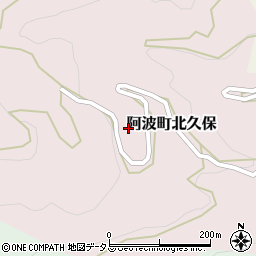 徳島県阿波市阿波町北久保264周辺の地図