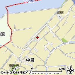 徳島県徳島市川内町中島310周辺の地図