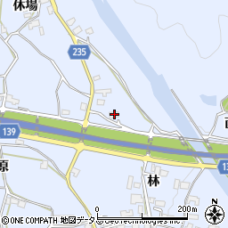 徳島県阿波市土成町高尾休場2周辺の地図