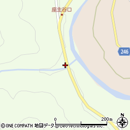 徳島県阿波市市場町犬墓平地332周辺の地図